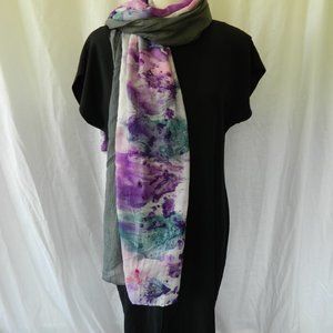 Shibori Tie Dye Fashion Scarf 70"x45" Wrap Sarong Shawl